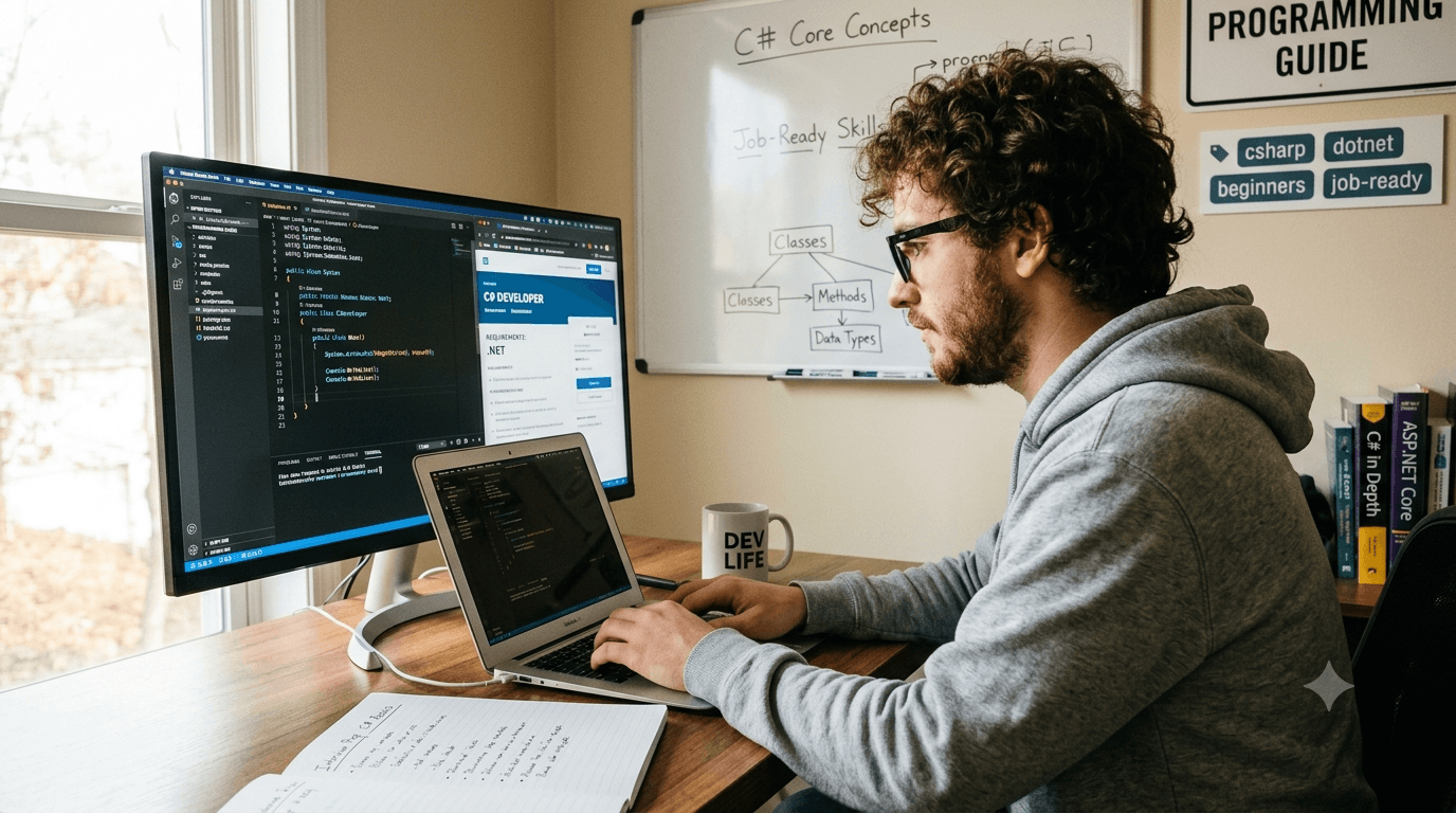 Cover image for C# Basics: Everything You Need to Know to Get Hired